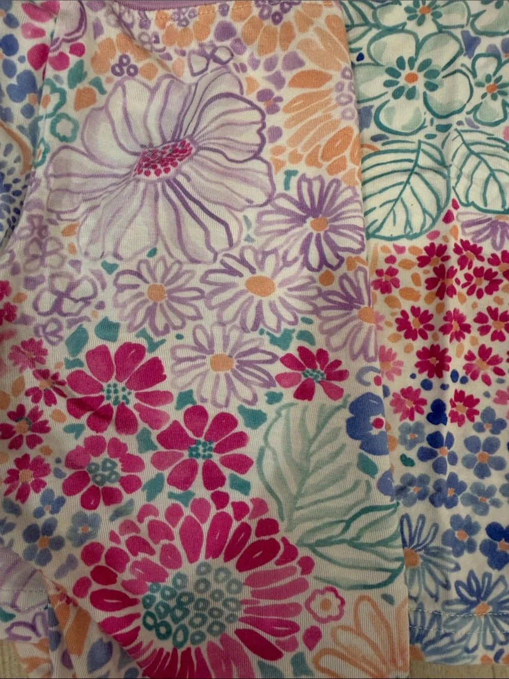 Little Sleepies - Doodle Blooms Pajama Set